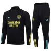 Arsenal Trainings Sweatshirt Pak Quarter-zip 2023-24 Zwarte - Heren